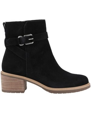 TOMS Hailey Buckle Ankle Boot - Black