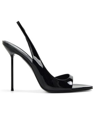 Paris Texas Slingbacks - Black