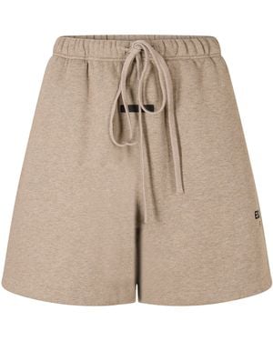 Fear Of God Fleece Jogger Shorts - Natural