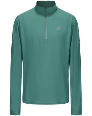 Karrimor Long Sleeve Quarter Zip Top - Green