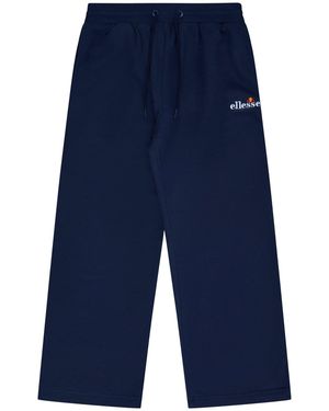 Ellesse Closed Hem Fleece Joggers - Blue