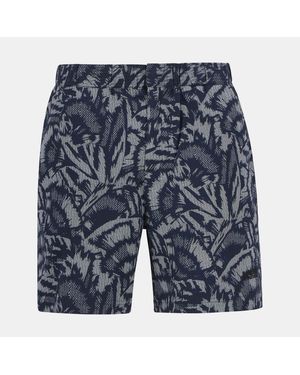 Barbour B.Intense Kew All Over Print Tailored Fit Chino Shorts - Blue