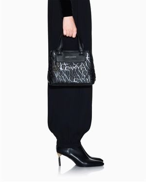 ARMANI EXCHANGE Shopping Bag - Black