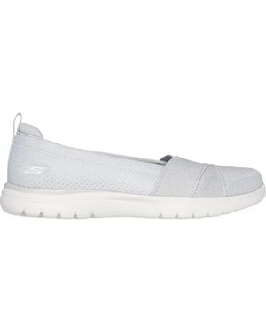 Skechers Slip On Trainers - Blue