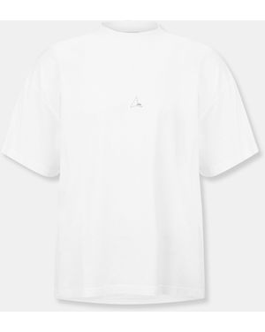 ROA Logo Organic T-Shirt - White