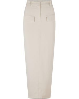 Odd Muse Maxi Skirt - Natural