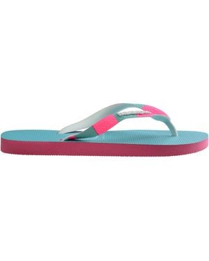 Havaianas Top Print Flip Flops - Blue