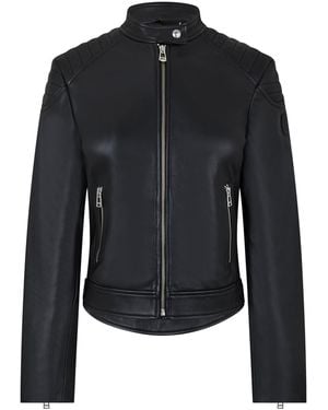Belstaff Mollison Leather Jacket - Black