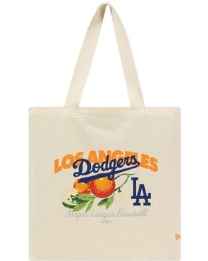KTZ Fruit Canvas Tote Bags - White