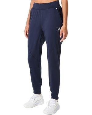 Asics Court Warm-Up Tracksuit Bottoms - Blue