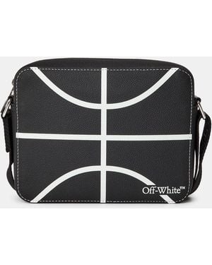 Off-White c/o Virgil Abloh Basket Cam Bag, Basketball-Inspired - Black