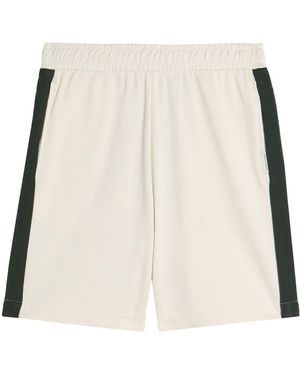 Lyle & Scott Fleece Jogger Shorts - Natural