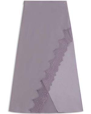 BOSS Wrap Style Maxi Skirt - Purple