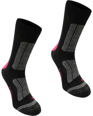 Karrimor 2 Pack Trekking Socks - Black