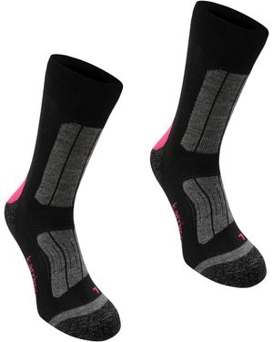 Karrimor 2 Pack Trekking Socks - Black