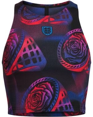 Nike England Printed Tank Top 2025 - Blue