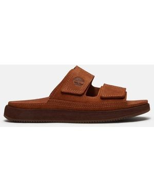 Timberland Flat Sandals - Brown
