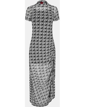 HUGO Nastoria Maxi Dress - Grey