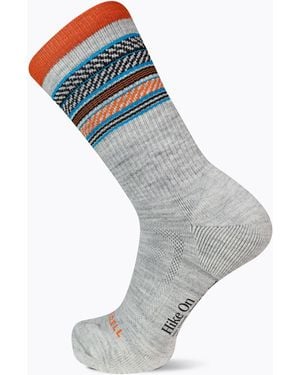 Merrell Zoned Hiking Crew Walking Sock - Grey