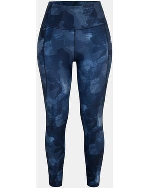 La Gear High Waisted Full Length Skinny Fit Performance Gym Leggings - Blue