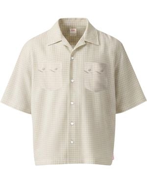 Levi's Ss Boxy Western Criss Cross - Natural