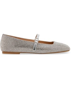 Steve Madden Ezri Ballet Court Shoes - Grey