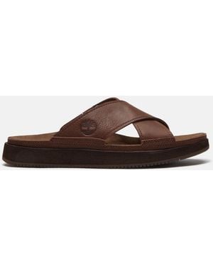 Timberland Flat Sandals - Brown