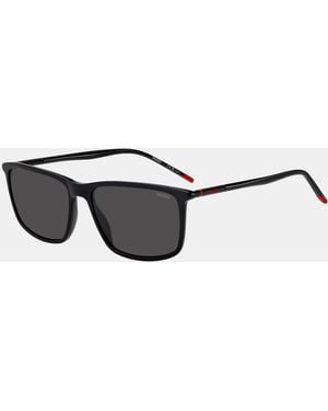 HUGO Sun Rectangle Sunglasses - Grey