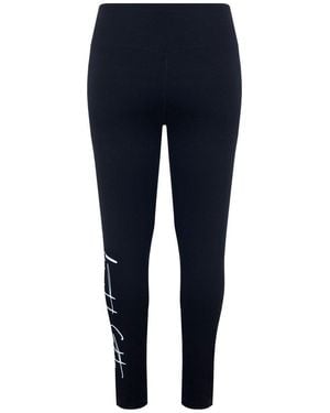 Miso Large Logo Leggings - Blue