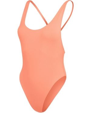 Speedo Gen Solid One Piece Swimsuit - Orange