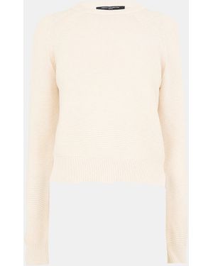 French Connection Lily Mozart Jumper - White