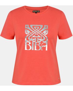 Biba Logo T-Shirt - Red