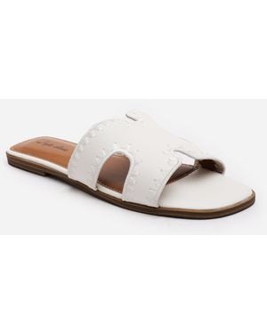 Where's That From Flat Sliders - White