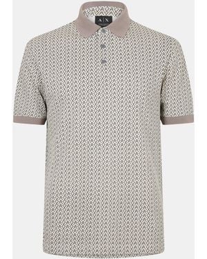 ARMANI EXCHANGE Ax Aop Polo Sn61 - Grey
