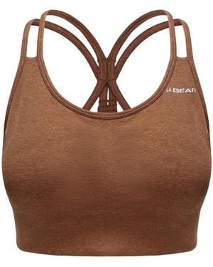 La Gear Seamless Bra - Brown