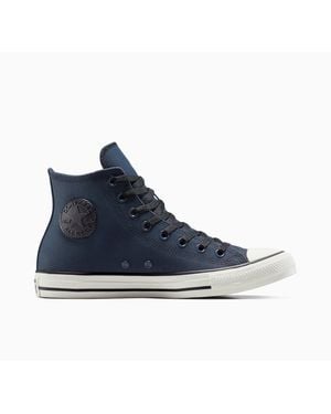 Converse Adults Chuck Taylor All Star Tec High-Top Trainers - Blue