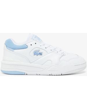 Lacoste Lineshot Leather Trainers - White