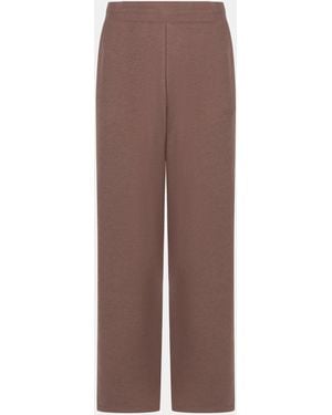 Usa Pro Open Hem Fleece Joggers - Brown