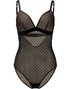 Wolford Mclaren Monaco Short Sleeve T-shirt - Black