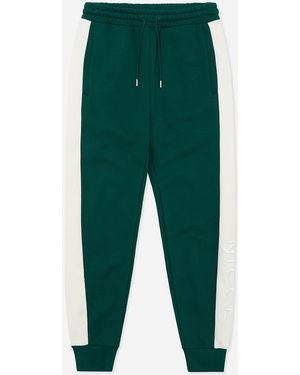 Nicce London Mercury Stripe Jogging Bottoms - Green