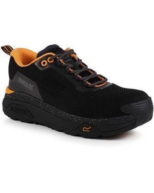 Regatta Crossfort Safety Trainers - Black