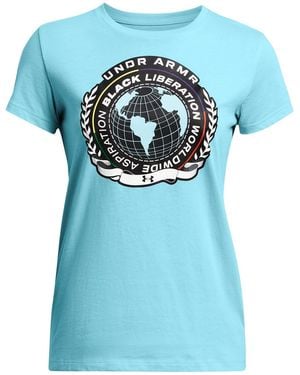 Under Armour Short Sleeve T-Shirt - Blue