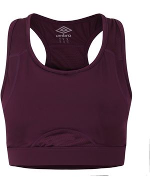 Umbro Medium Impact Sports Bra - Purple