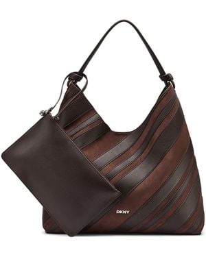 DKNY Paula Hobo Ld64 - Brown