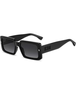 DSquared² Dsq Sun Rectangular Sn63 - Black