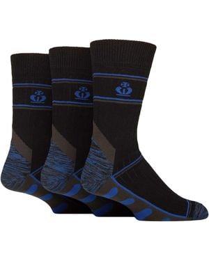 Jeff Banks 3 Pack Work Socks - Blue