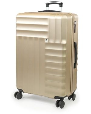Pierre Cardin Soleil 30-Inch Hard Shell Luggage Suitcase - Natural