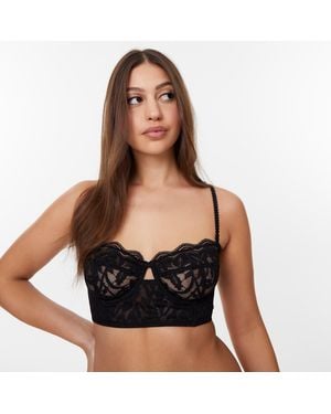 Jack Wills Vanessa Corset - Black