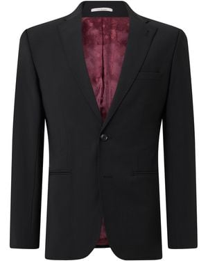 Without Prejudice Willesden Slim Fit Performance Suit Jacket - Blue