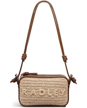 Radley Camden Raffia Crossbody Bag - Natural